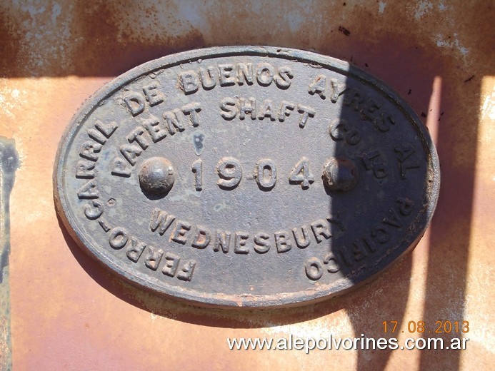 Foto: Estacion Arribeños - Mesa Giratoria - Arribeños (Buenos Aires), Argentina