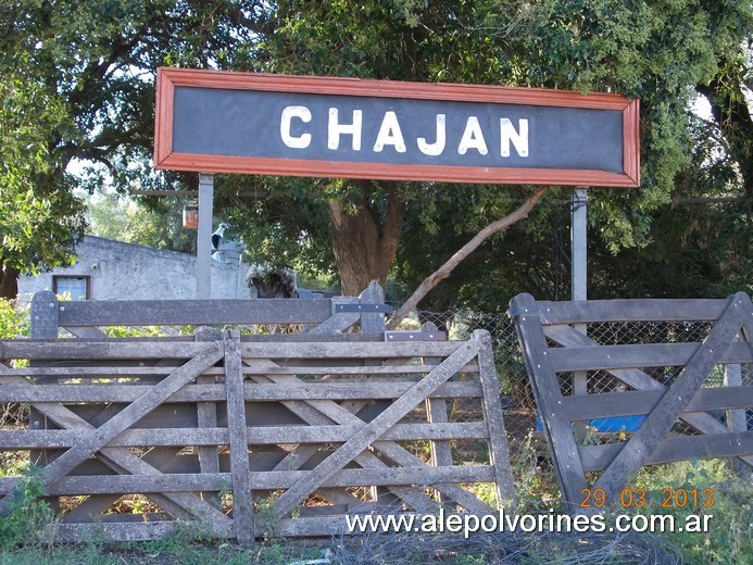 Foto: Estacion Chajan - Chajan (Córdoba), Argentina