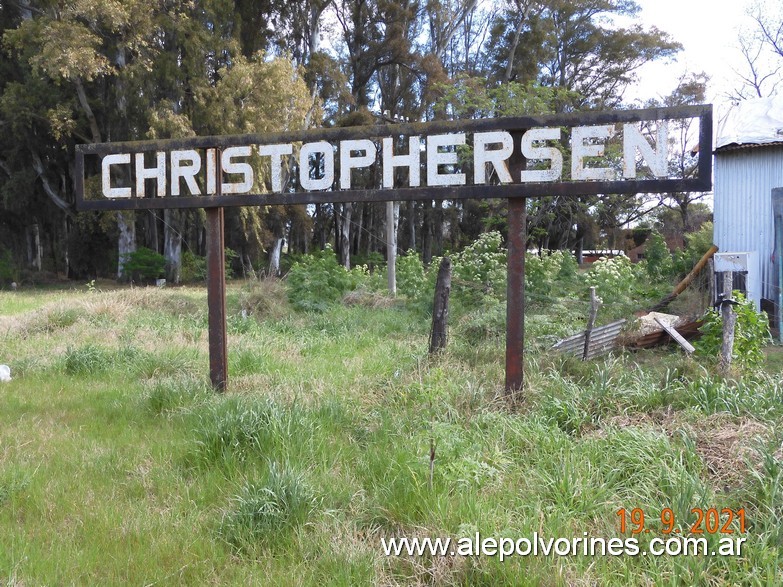 Foto: Estacion Christophersen - Christophersen (Santa Fe), Argentina