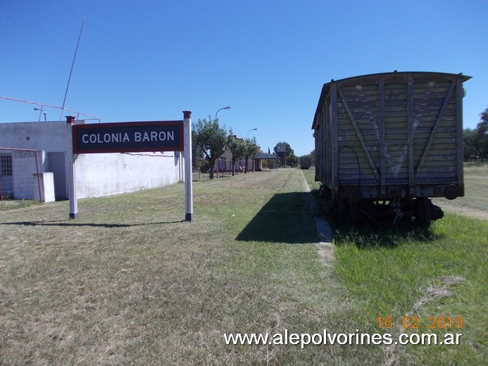 Foto: Estacion Colonia Baron - Colonia Baron (La Pampa), Argentina