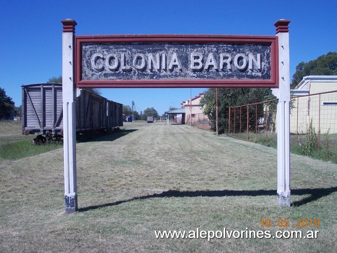 Foto: Estacion Colonia Baron - Colonia Baron (La Pampa), Argentina