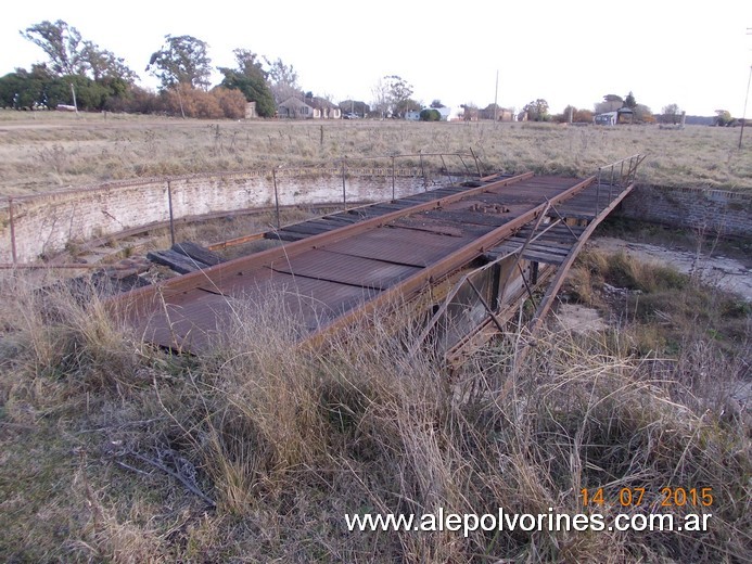 Foto: Estacion Defferrari - Mesa Giratoria - Defferrari (Buenos Aires), Argentina