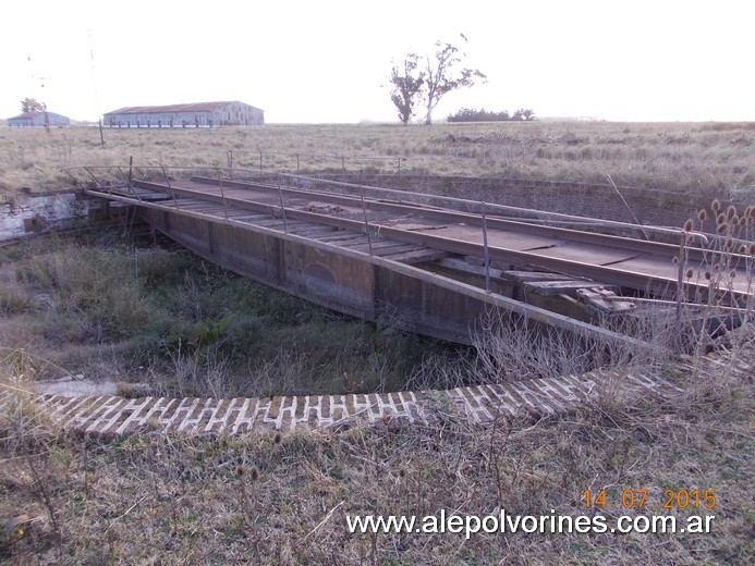 Foto: Estacion Defferrari - Mesa Giratoria - Defferrari (Buenos Aires), Argentina