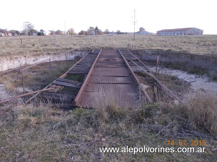 Foto: Estacion Defferrari - Mesa Giratoria - Defferrari (Buenos Aires), Argentina