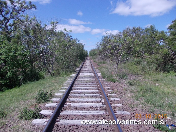 Foto: Apeadero Desvio Fernandez - Ibicuy (Entre Ríos), Argentina