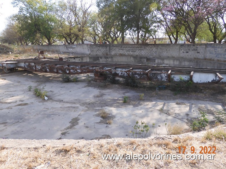 Foto: Estación Frías - Mesa Giratoria - Frias (Santiago del Estero), Argentina