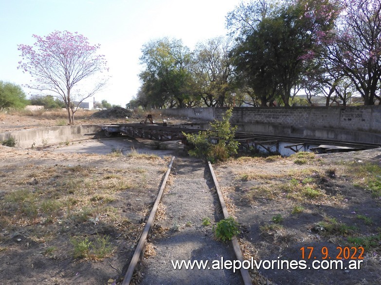 Foto: Estación Frías - Mesa Giratoria - Frias (Santiago del Estero), Argentina