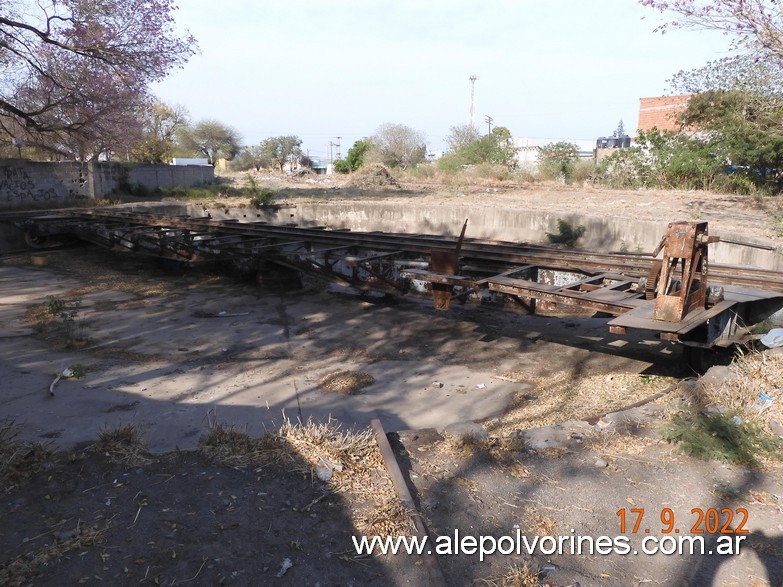 Foto: Estación Frías - Mesa Giratoria - Frias (Santiago del Estero), Argentina