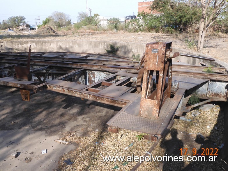 Foto: Estación Frías - Mesa Giratoria - Frias (Santiago del Estero), Argentina