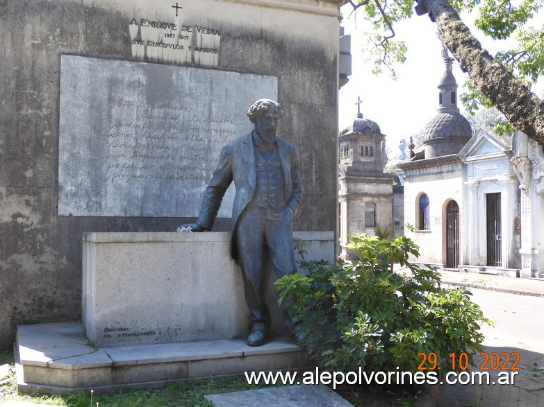 Foto: Cementerio de la Chacarita - Enrique de Vedia - Chacarita (Buenos Aires), Argentina