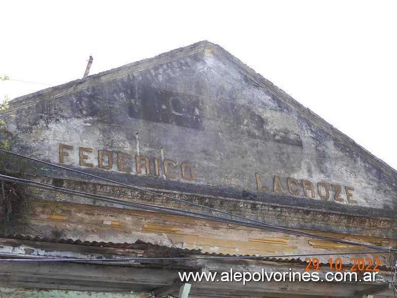 Foto: Estación Federico Lacroze Cargas - Chacarita (Buenos Aires), Argentina