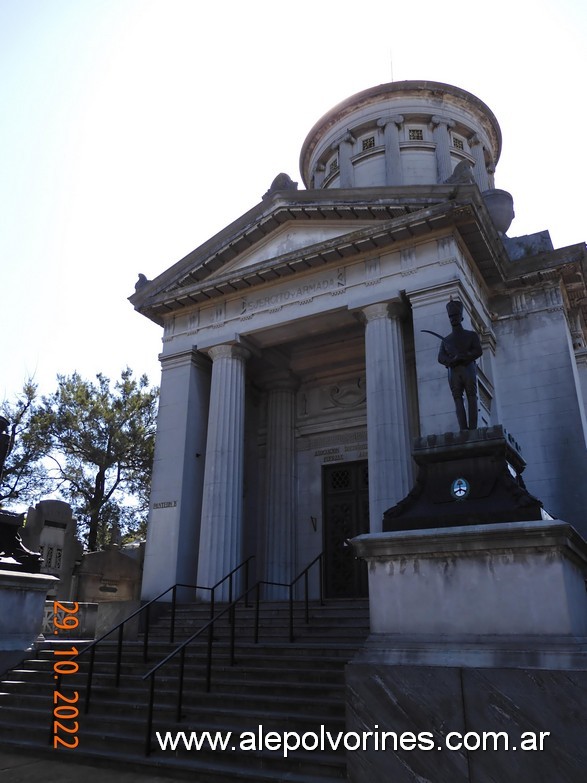 Foto: Cementerio de la Chacarita - Panteon del Ejercito y Armada - Chacarita (Buenos Aires), Argentina