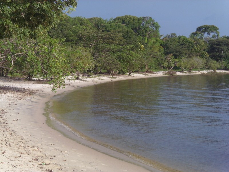 Foto: río Xingú, Praia da Chácara - Porto de Moz (Pará), Brasil