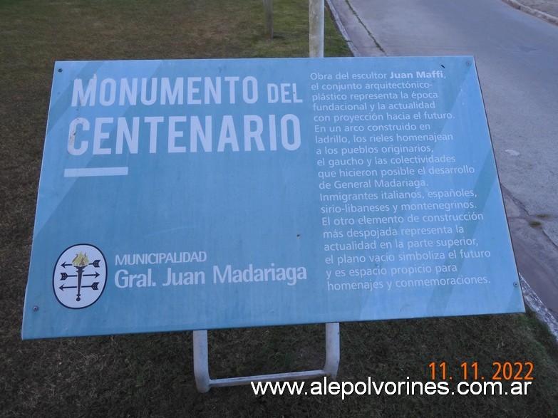 Foto: General Madariaga - Monumento del Centenario - General Madariaga (Buenos Aires), Argentina