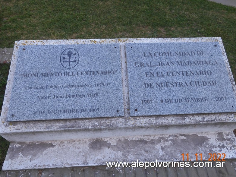 Foto: General Madariaga - Monumento del Centenario - General Madariaga (Buenos Aires), Argentina