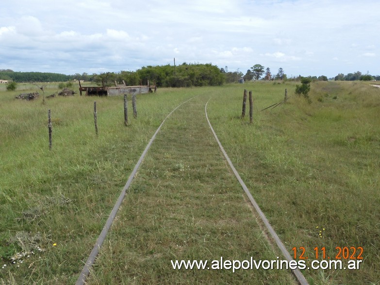 Foto: Empalme Km 325 vía Pinamar - General Madariaga (Buenos Aires), Argentina