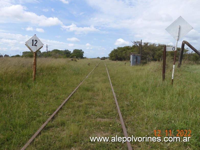 Foto: Empalme Km 325 vía Pinamar - General Madariaga (Buenos Aires), Argentina