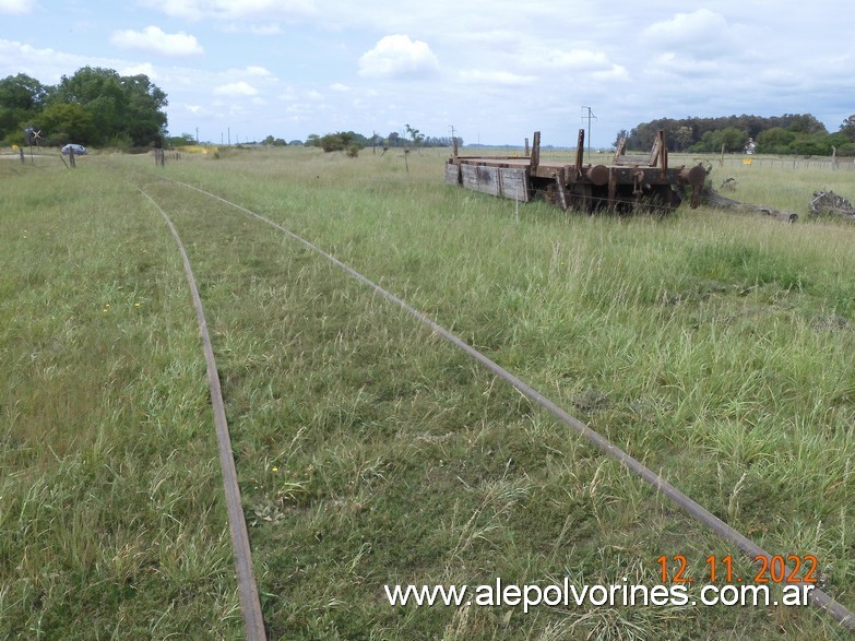 Foto: Empalme Km 325 vía Pinamar - General Madariaga (Buenos Aires), Argentina