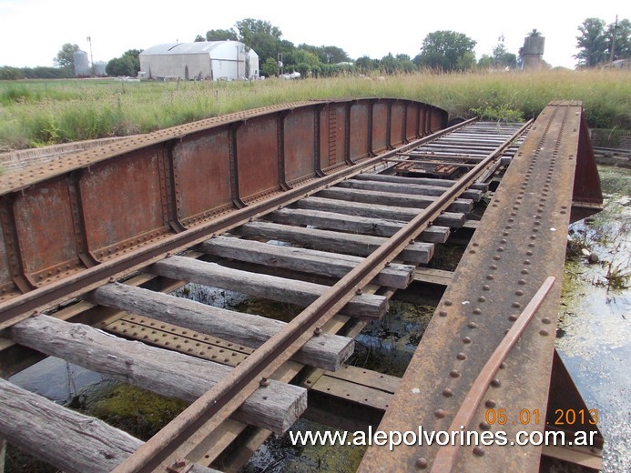 Foto: Estación Gorostiaga - Mesa Giratoria - Gorostiaga (Buenos Aires), Argentina