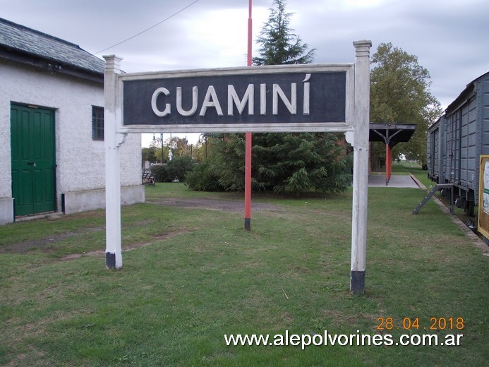 Foto: Estación Guaminí - Guamini (Buenos Aires), Argentina