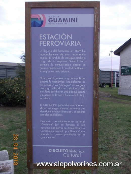 Foto: Estación Sierras Bayas - Guamini (Buenos Aires), Argentina