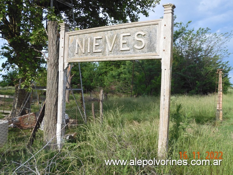 Foto: Estación Nieves - Nieves (Buenos Aires), Argentina