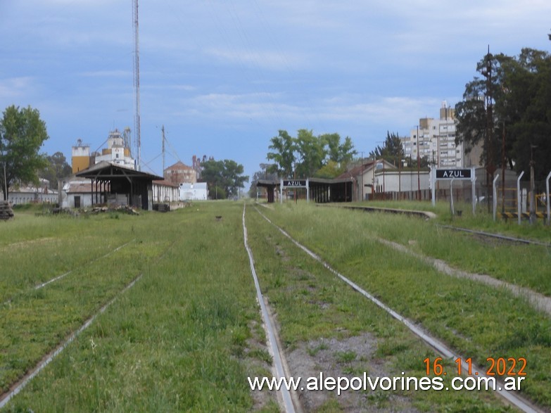 Foto: Estación Azul - Azul (Buenos Aires), Argentina