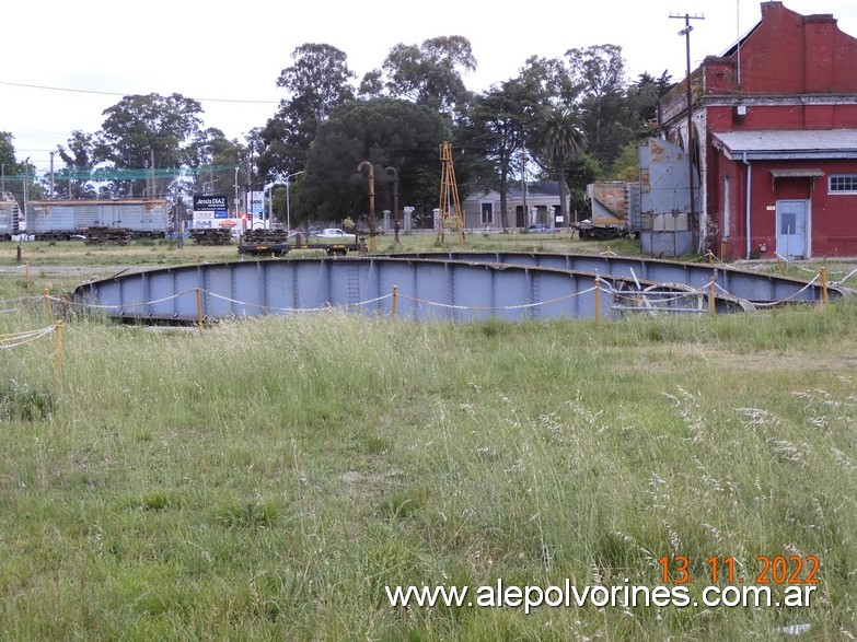 Foto: Estacion Tandil - Mesa Giratoria - Tandil (Buenos Aires), Argentina