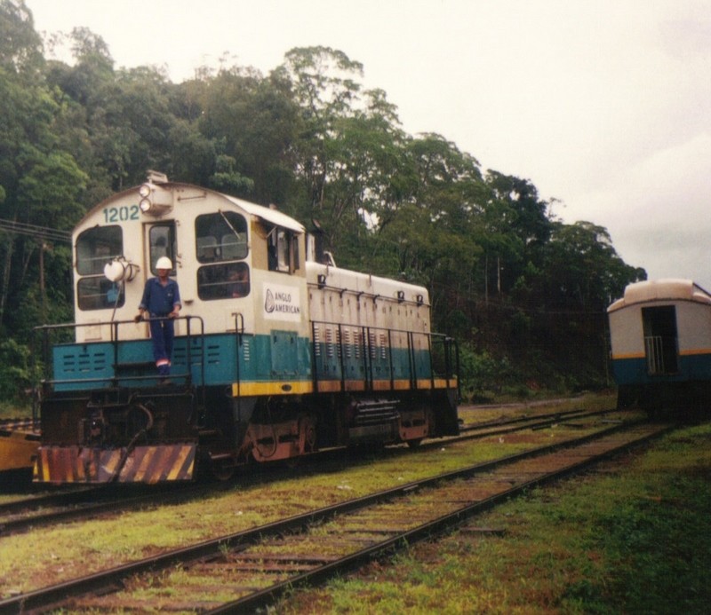 Foto: estación Serra do Navío - Estrada de Ferro do Amapá (Amapá), Brasil