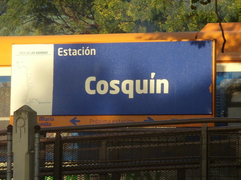 Foto: estación Cosquín - Cosquín (Córdoba), Argentina