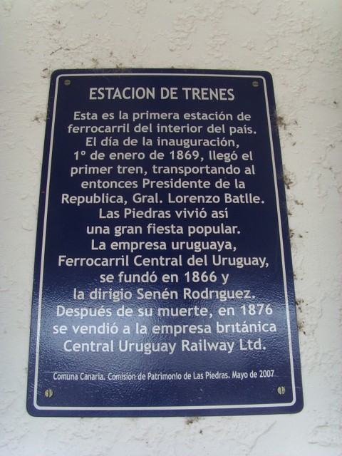 Foto: estación Las Piedras - Las Piedras (Canelones), Uruguay