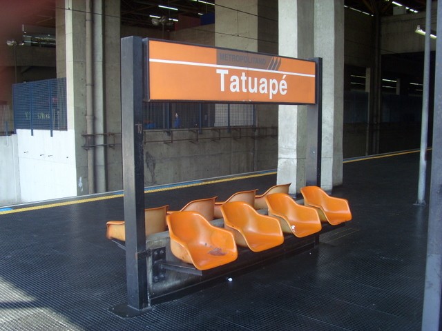 Foto: estación Tatuapé - São Paulo, Brasil