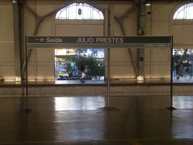 Foto: estación Júlio Prestes, ex estación São Paulo de la la Estrada de Ferro Sorocabana - São Paulo, Brasil