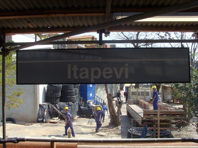 Foto: estación Itapevi - Itapevi (São Paulo), Brasil