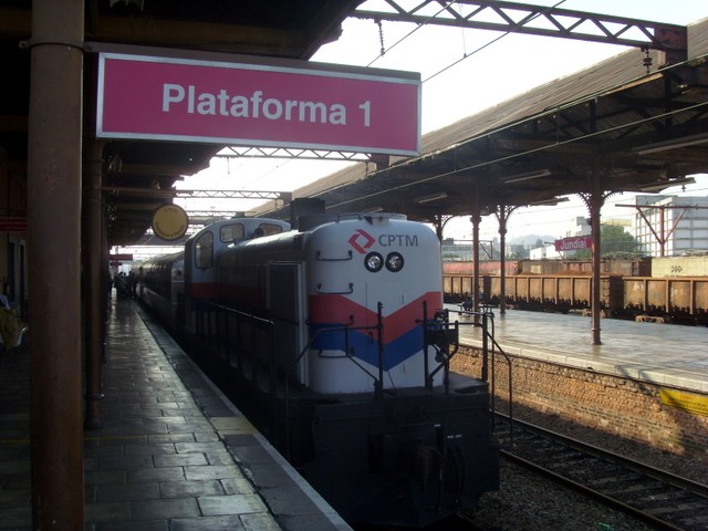 Foto: tren turístico en estación Jundiaí - Jundiaí (São Paulo), Brasil