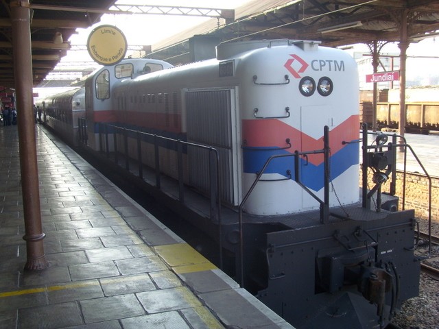 Foto: tren turístico en estación Jundiaí - Jundiaí (São Paulo), Brasil