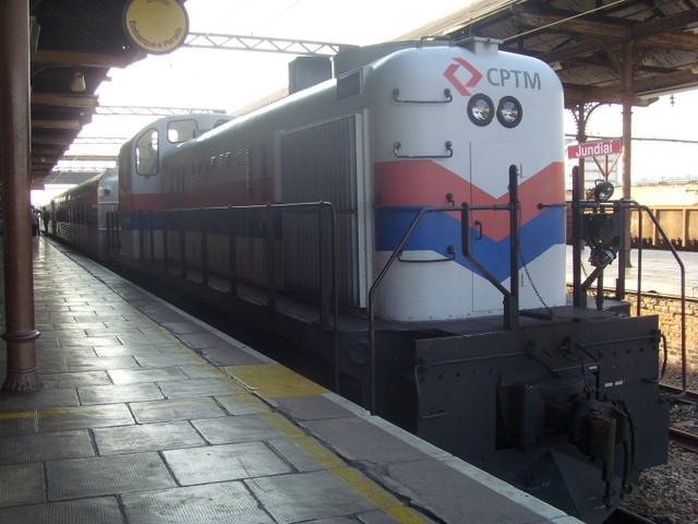 Foto: tren turístico en estación Jundiaí - Jundiaí (São Paulo), Brasil