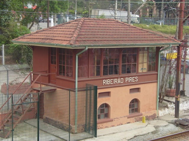 Foto: estación Ribeirão Pires - Ribeirão Pires (São Paulo), Brasil