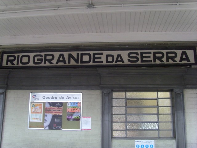 Foto: estación Rio Grande da Serra - Rio Grande da Serra (São Paulo), Brasil