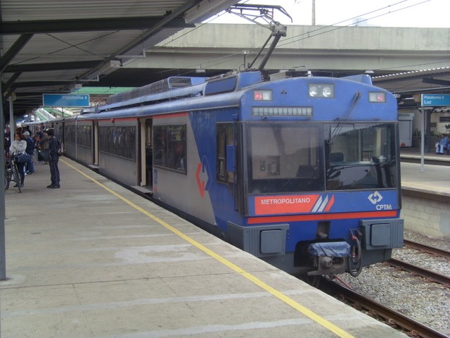 Foto: estación Prefeito Celso Daniel - Santo André - São Paulo, Brasil