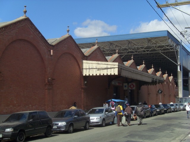 Foto: antigua estación Brás (SPR-EFSJ) - São Paulo, Brasil