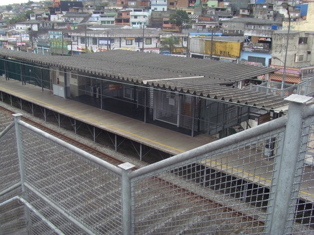 Foto: estación Guapituba - Mauá (São Paulo), Brasil