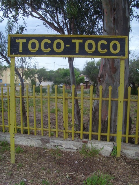 Foto: estación Toco-Toco, FC Belgrano - Cruz del Eje (Córdoba), Argentina
