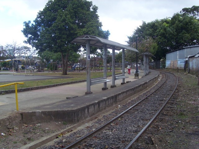 Foto: apeadero Plaza González Víquez - San José, Costa Rica