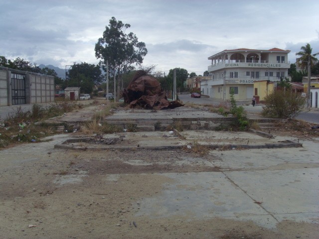 Foto: cimientos de la estación Chiquimula - Chiquimula, Guatemala