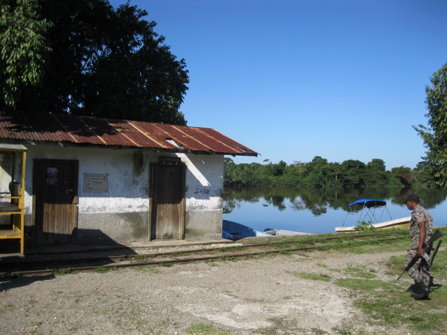 Foto: término del recorrido del tren turístico - Cuero y Salado (Atlántida), Honduras