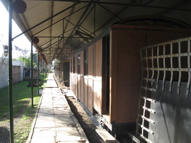 Foto: ex estación Santa Ana, FC Urquiza - Santa Ana (Corrientes), Argentina