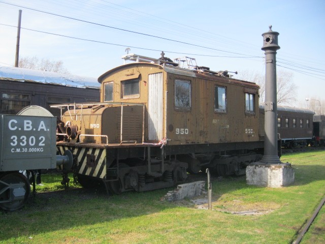 Foto: locomotora eléctrica de maniobras, Ferroclub Argentino - Villa Lynch (Buenos Aires), Argentina