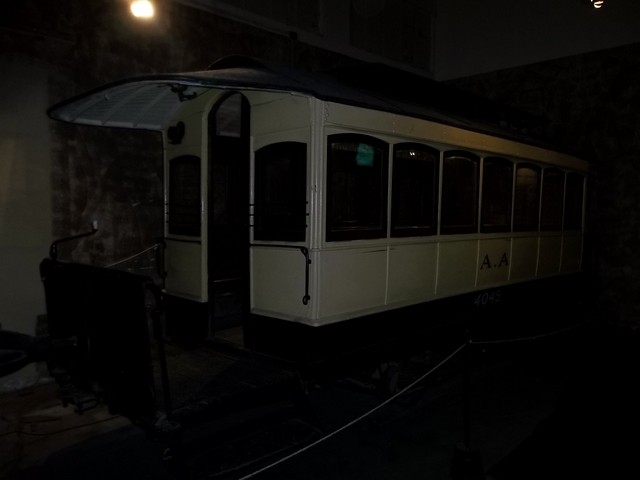 Foto: Museo de Luján; tranvía a caballos de la Anglo Argentina, con flash - Luján (Buenos Aires), Argentina