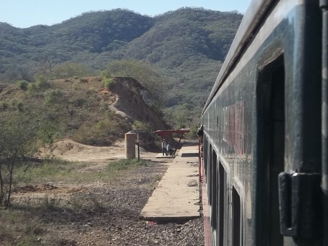 Foto: apeadero Los Pozos - Los Pozos, México